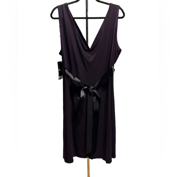 Scarlett Nite purple dress size 22WP - Picture 3 of 10